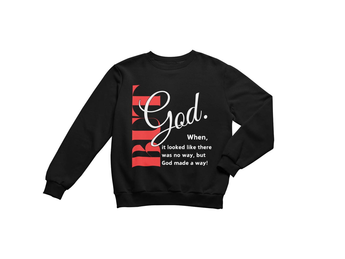 "BUT GOD" CUSTOM SIGNATURE DESIGN