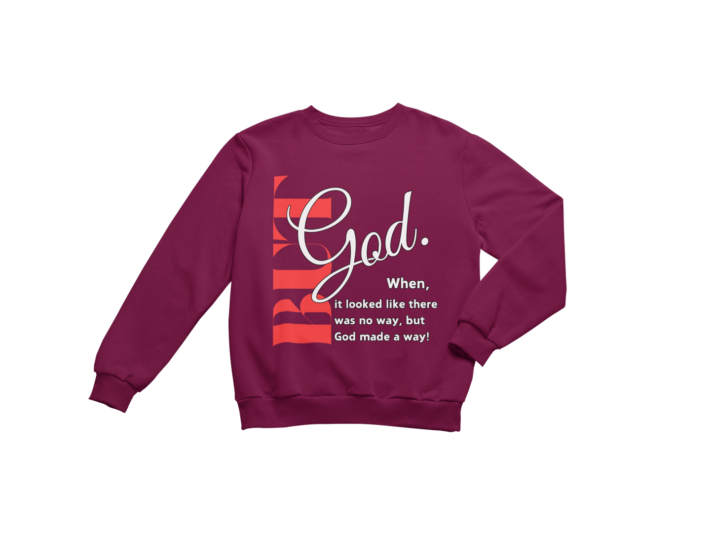 "BUT GOD" CUSTOM SIGNATURE DESIGN