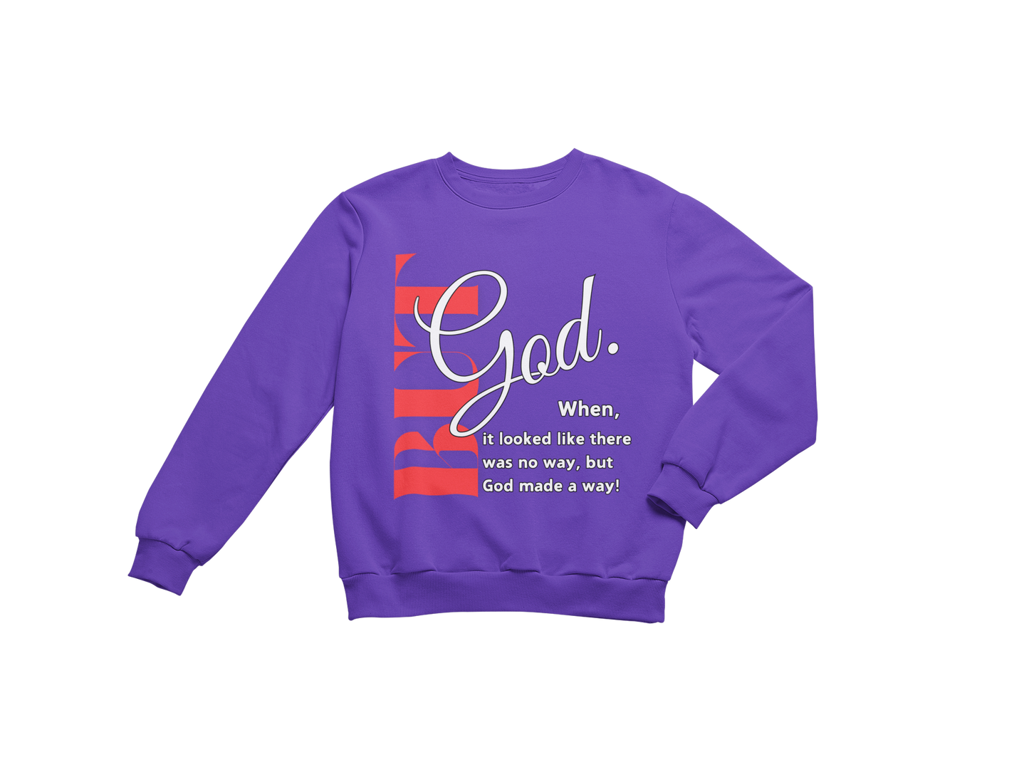 "BUT GOD" CUSTOM SIGNATURE DESIGN