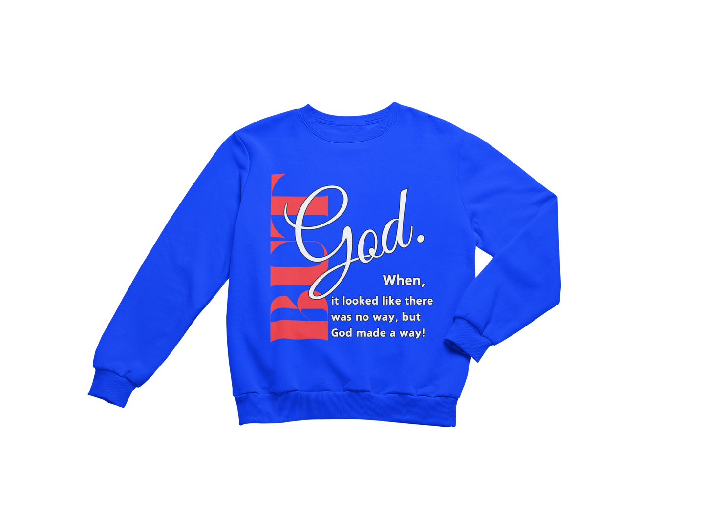 "BUT GOD" CUSTOM SIGNATURE DESIGN