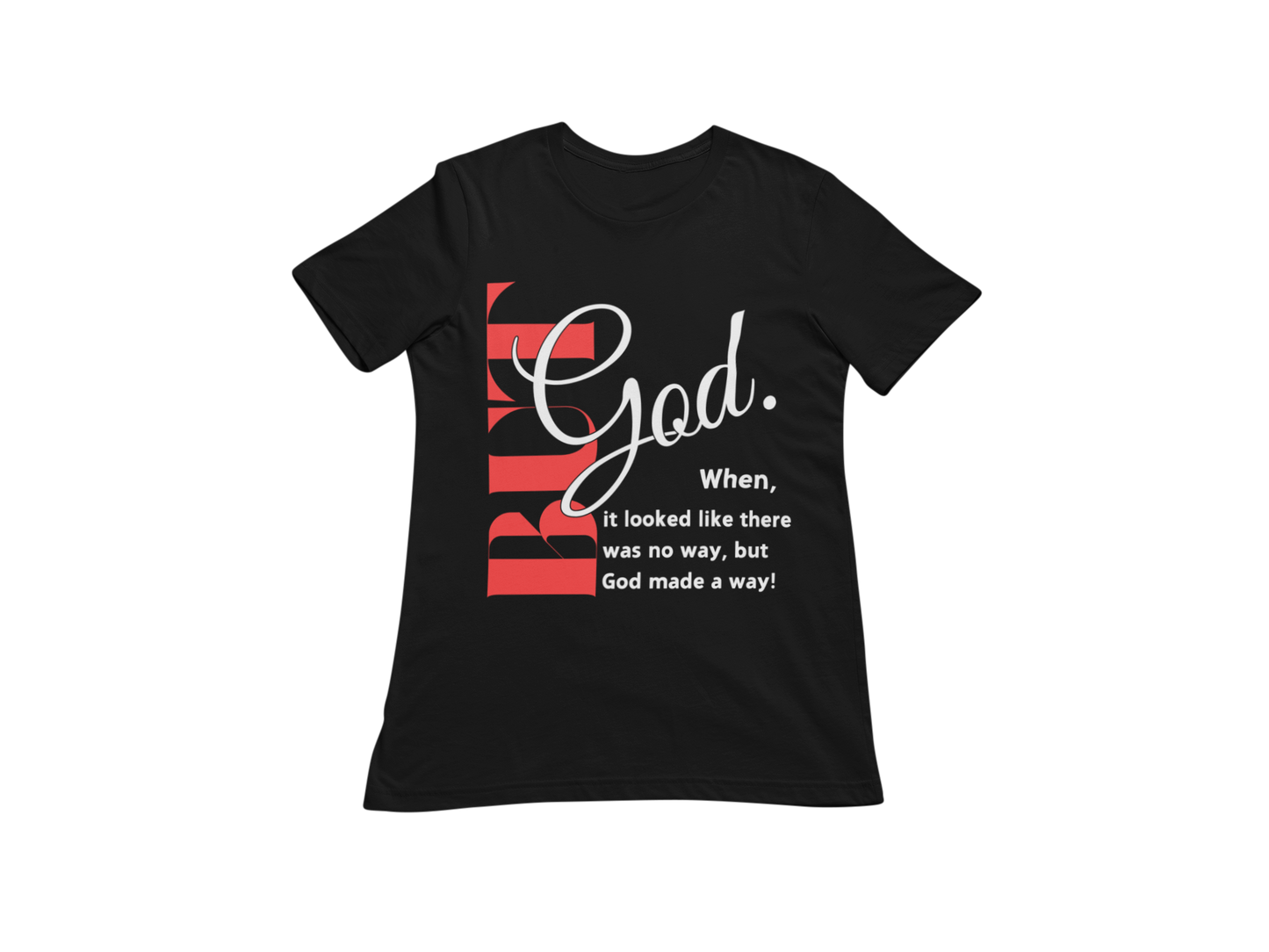 "BUT GOD" CUSTOM SIGNATURE DESIGN