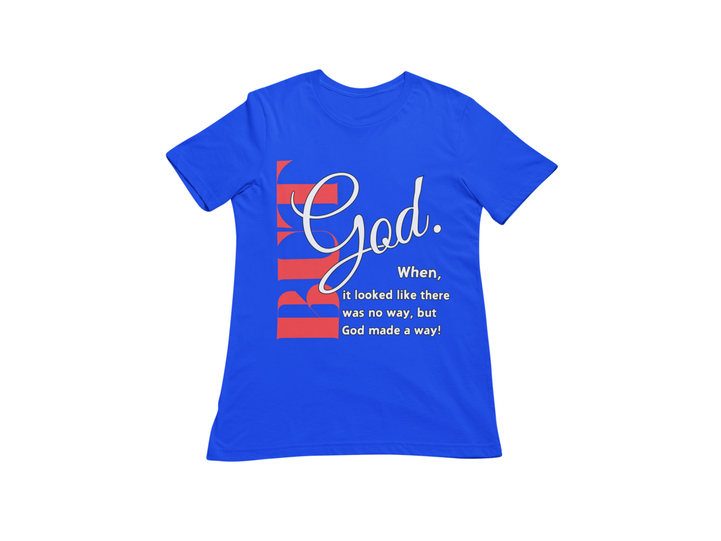 "BUT GOD" CUSTOM SIGNATURE DESIGN