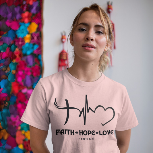 "FAITH - HOPE - LOVE" CUSTOM GRAPHIC DESIGN