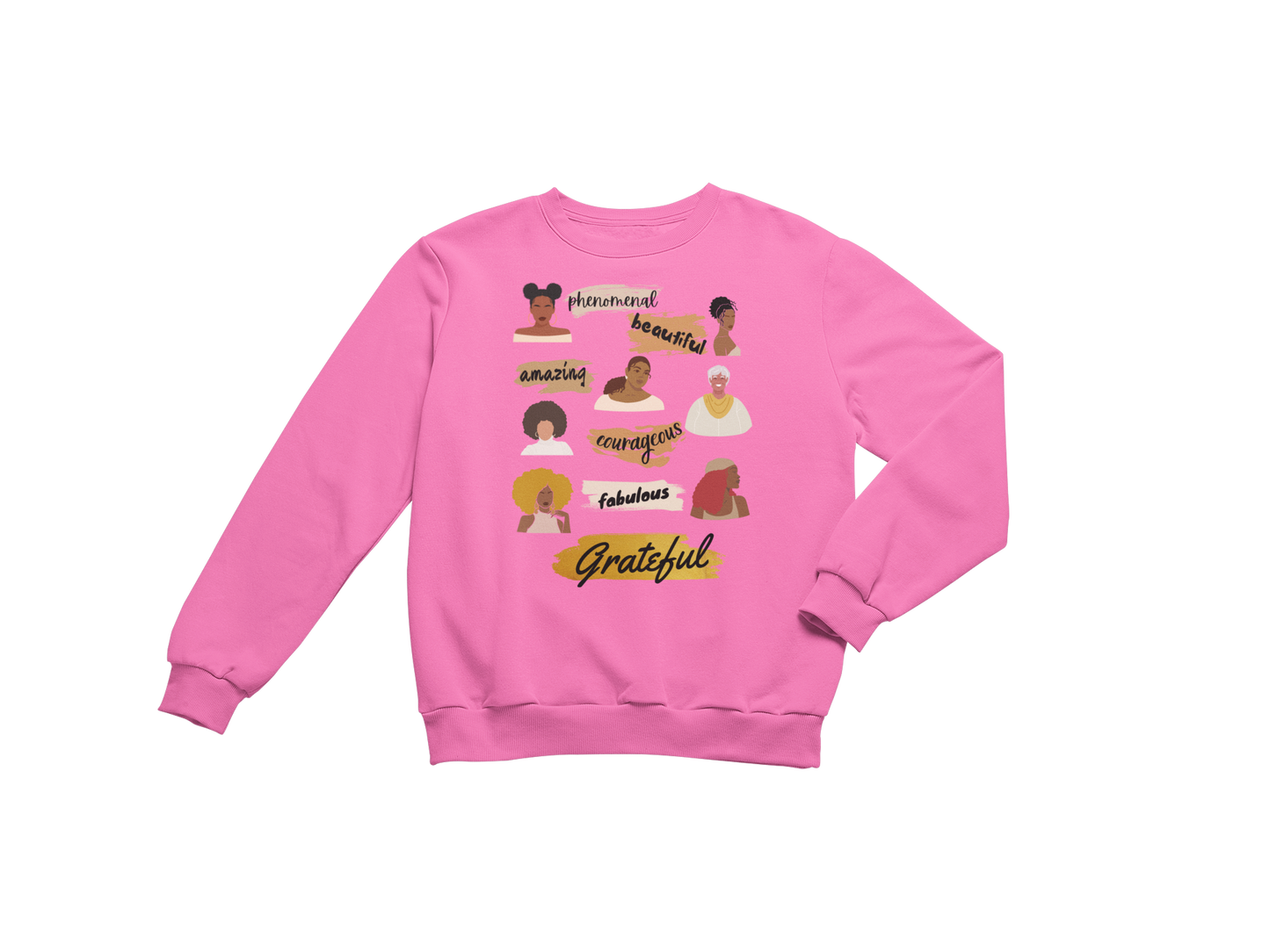 "GRATEFUL" CUSTOM SIGNATURE SWEATSHIRT