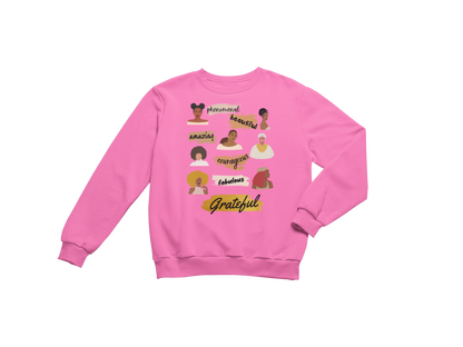 "GRATEFUL" CUSTOM SIGNATURE SWEATSHIRT
