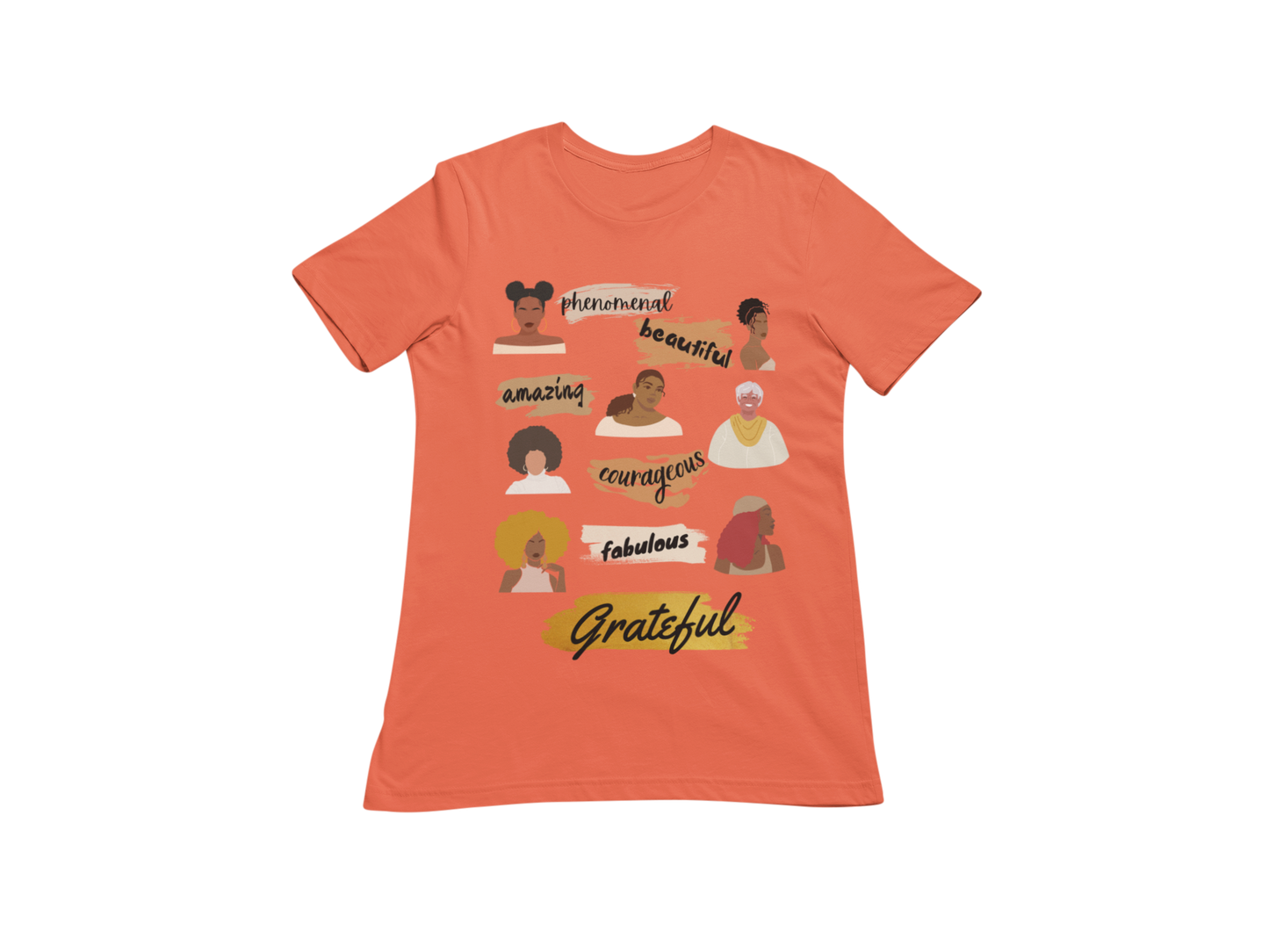 "GRATEFUL"  GRAPHIC PRINT