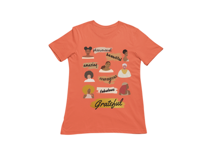 "GRATEFUL"  GRAPHIC PRINT