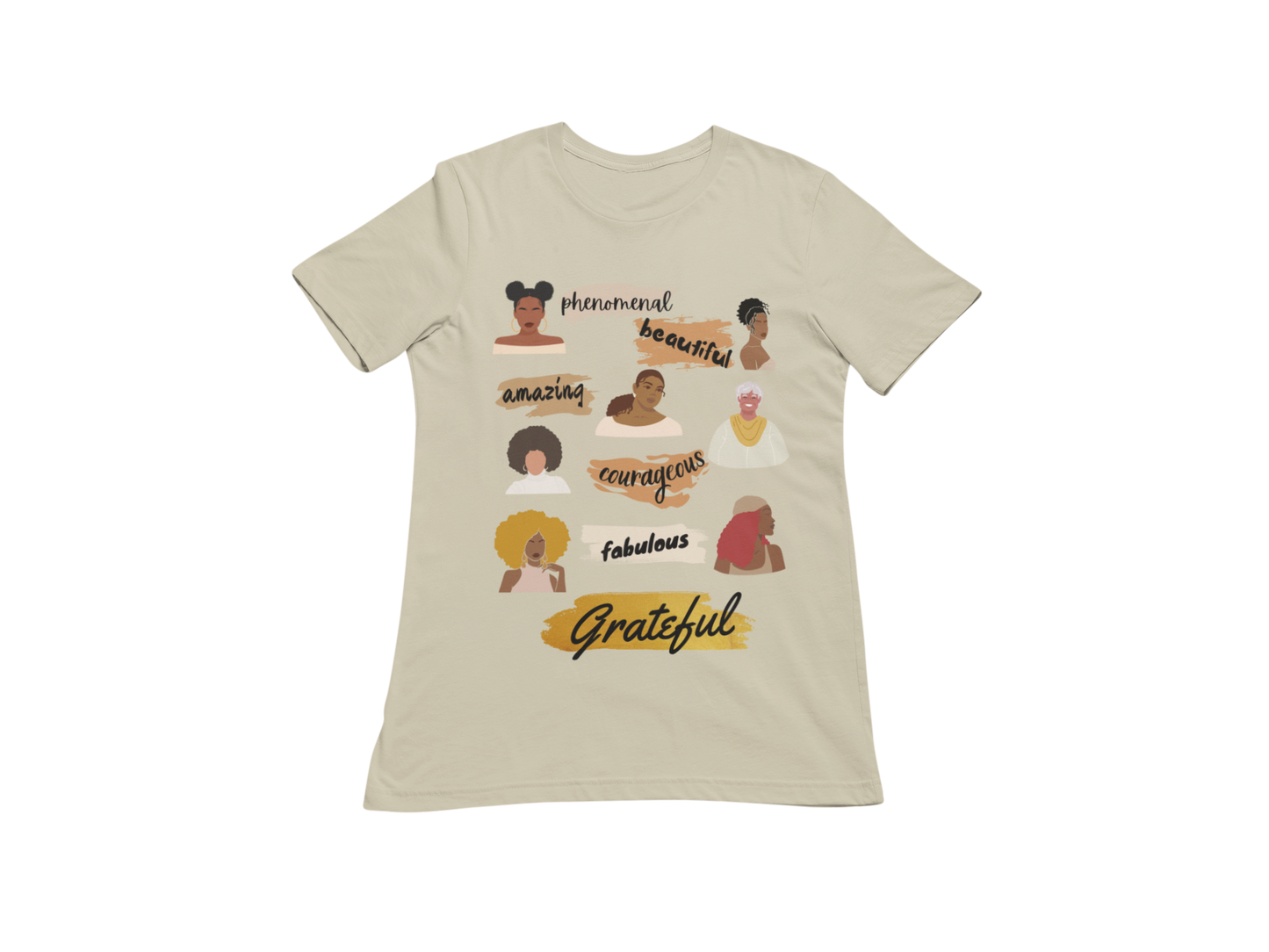 "GRATEFUL"  GRAPHIC PRINT