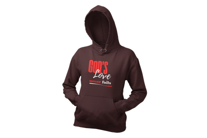 "GOD'S LOVE NEVER FAILS" CUSTOM HOODIE