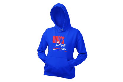 "GOD'S LOVE NEVER FAILS" CUSTOM HOODIE