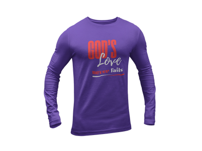 "GOD'S LOVE NEVER FAILS" CUSTOM DESIGN