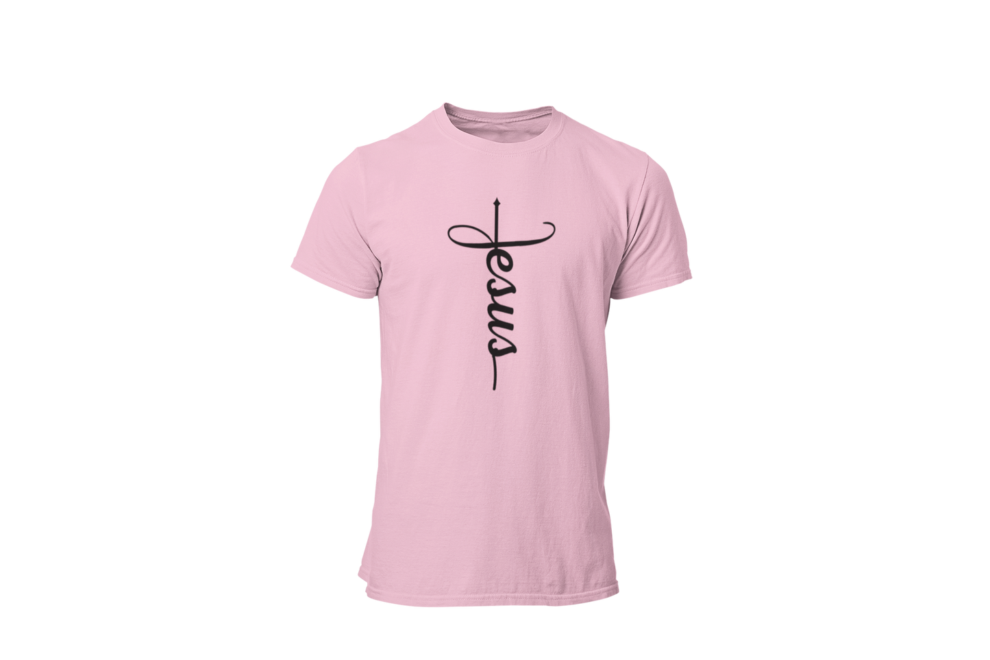 "JESUS" NAME BLACK CROSS - FAITH CUSTOM DESIGN