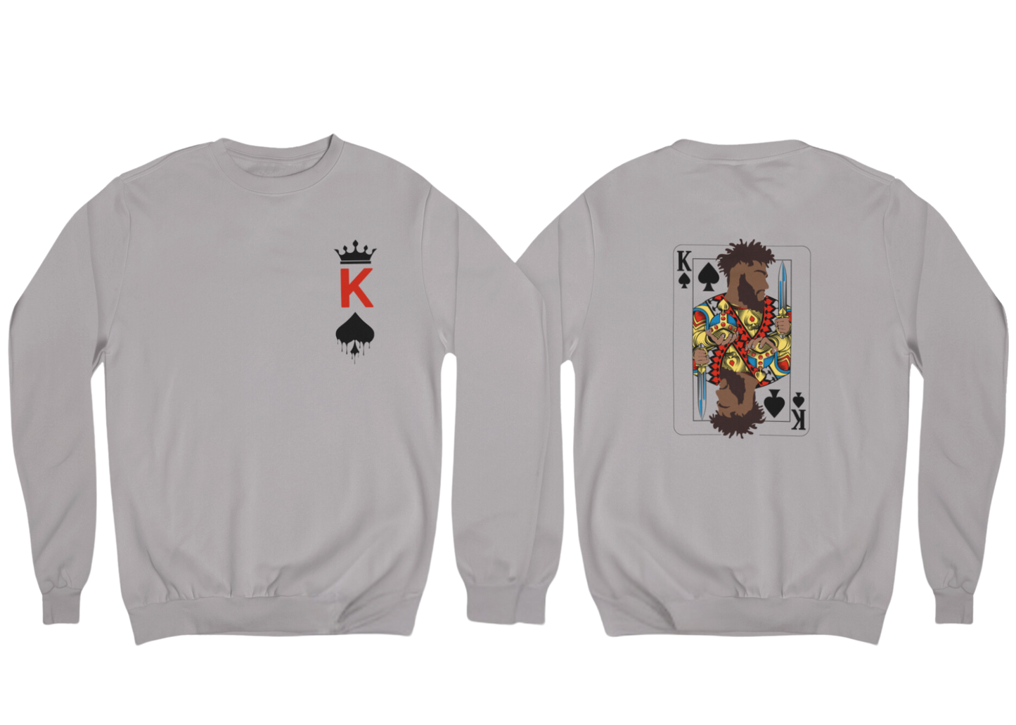 "AFRO-KING OF SPADES" CUSTOM DESIGN