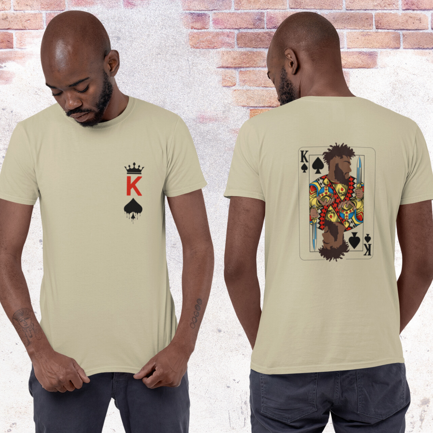 "AFRO-KING OF SPADES" CUSTOM DESIGN