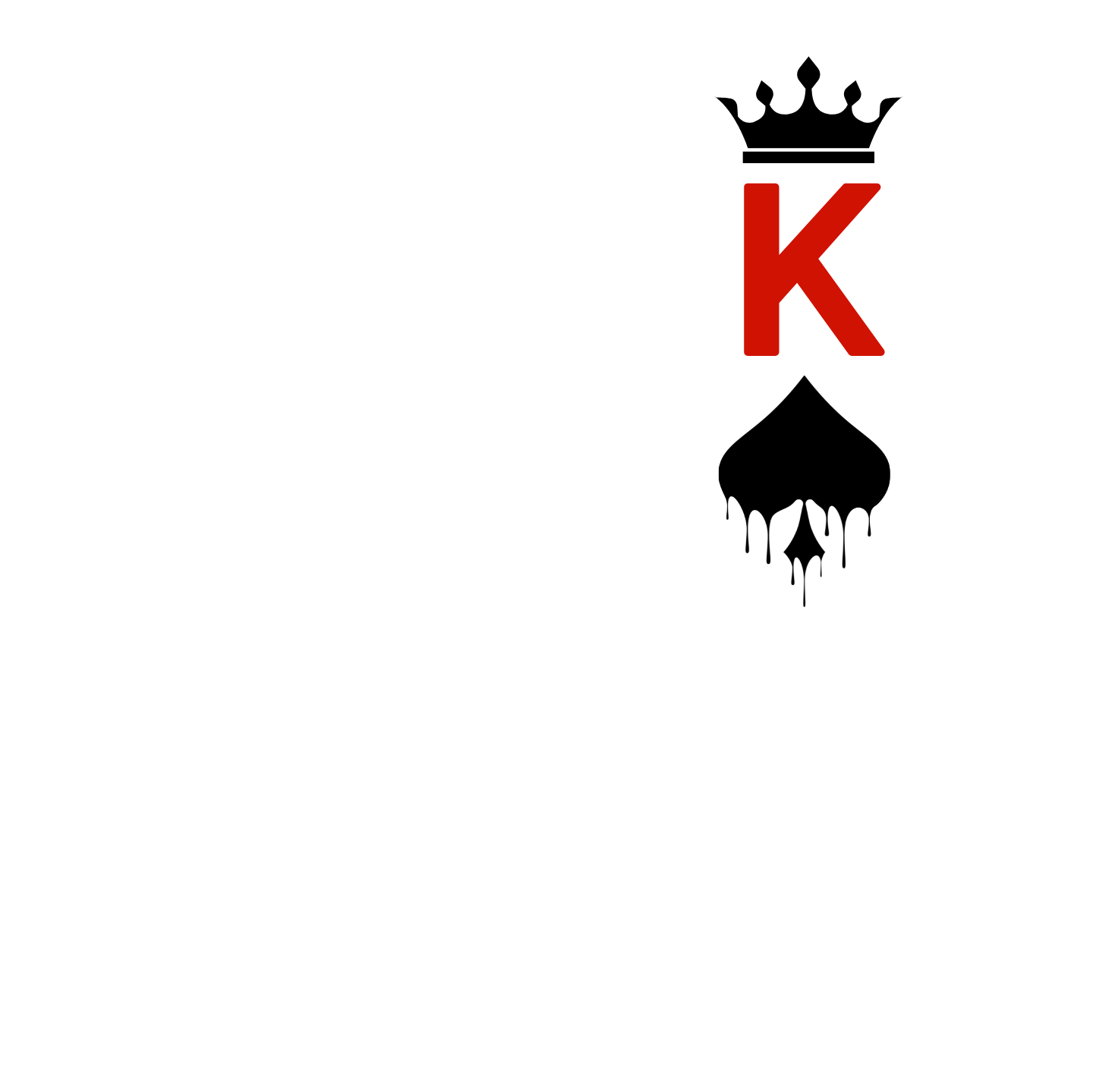 "AFRO-KING OF SPADES" CUSTOM DESIGN