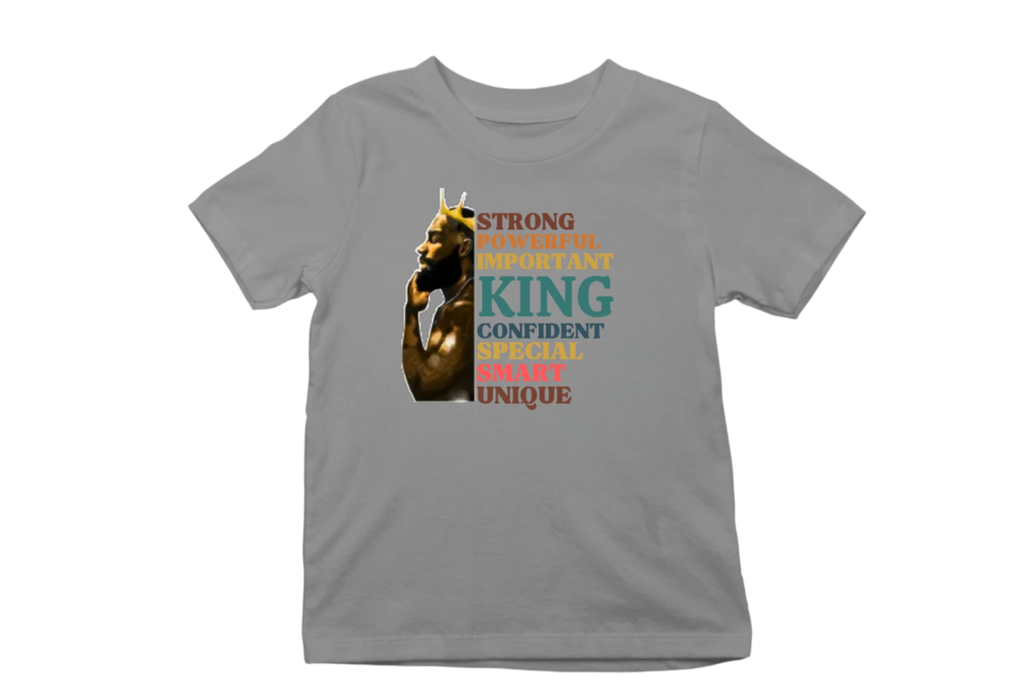 "KING" EMPOWERMENT GRAPHIC PRINT