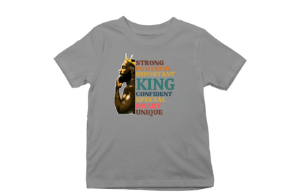 "KING" EMPOWERMENT GRAPHIC PRINT