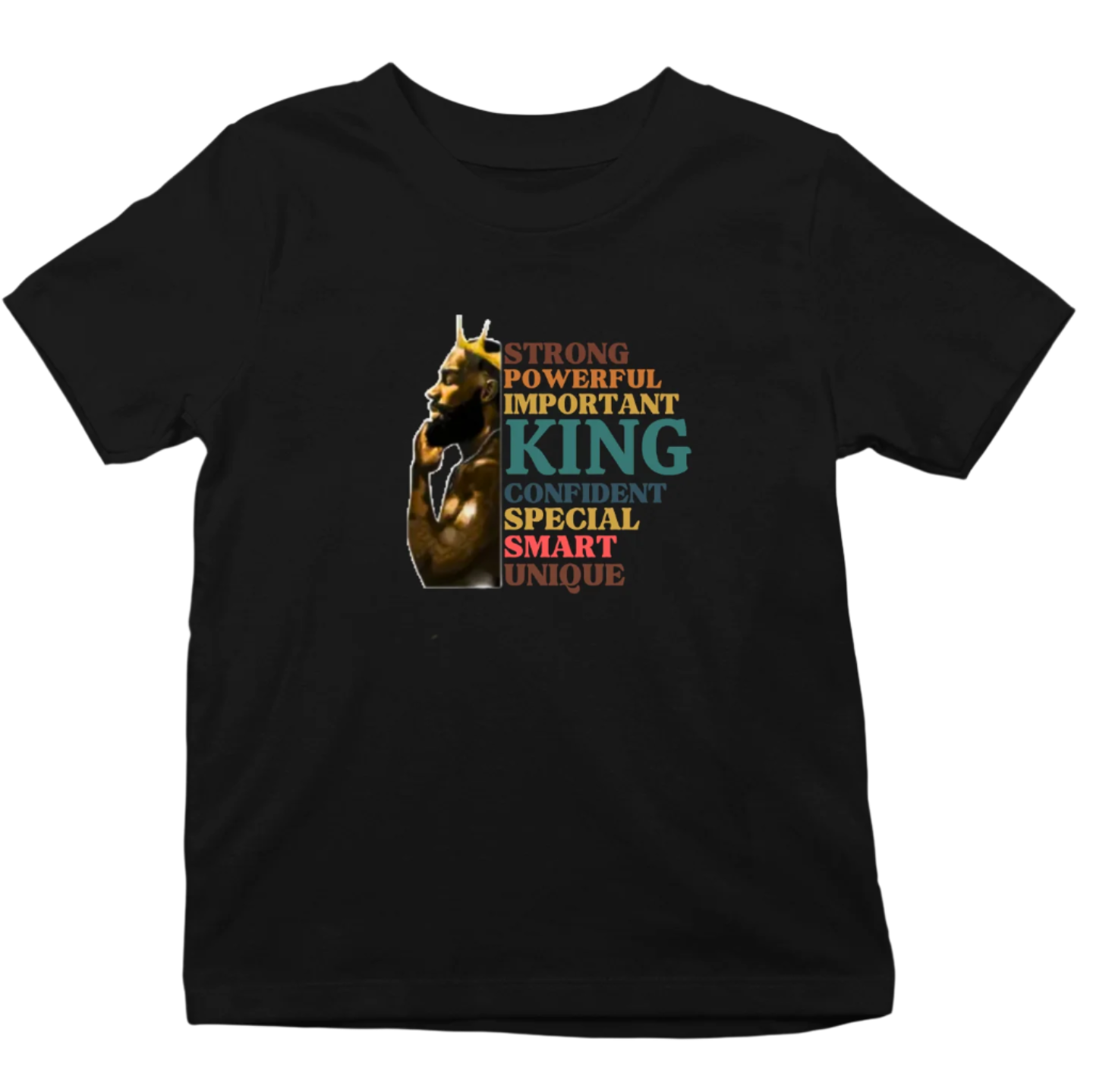 "KING" EMPOWERMENT GRAPHIC PRINT