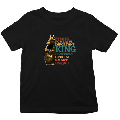 "KING" EMPOWERMENT GRAPHIC PRINT