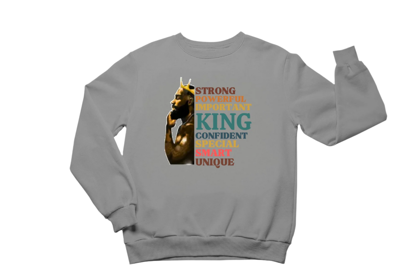 "KING" EMPOWERMENT GRAPHIC PRINT