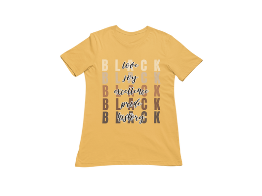 "MORE THAN BLACK" SIGNATURE CUSTOM T-SHIRT