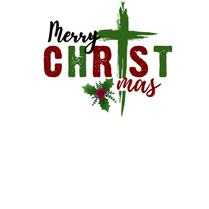 "Merry CHRISTmas " SIGNATURE HOLIDAY DESIGN