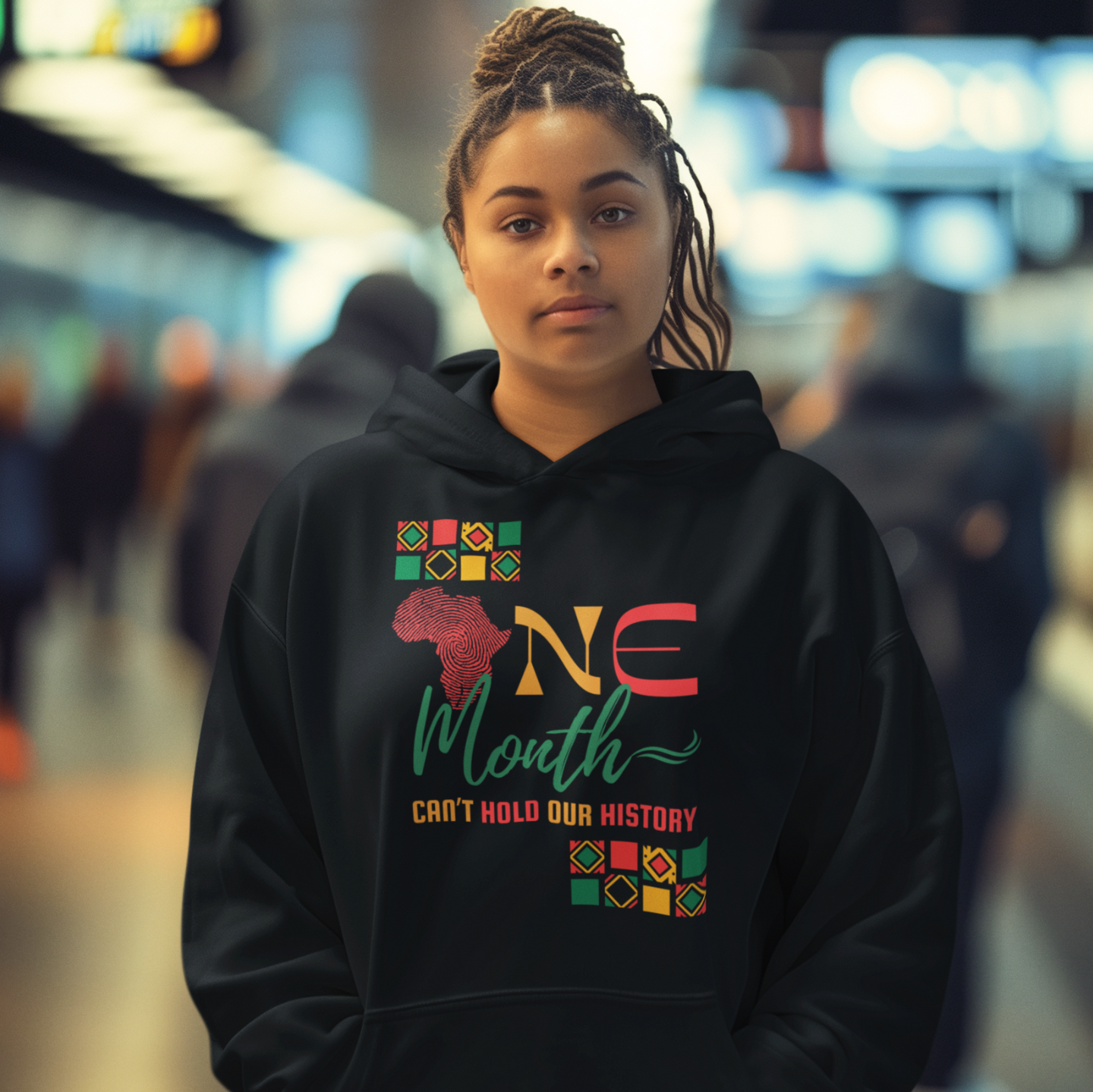 "ONE MONTH CAN'T HOLD OUR HISTORY" SIGNATURE CUSTOM DESIGN