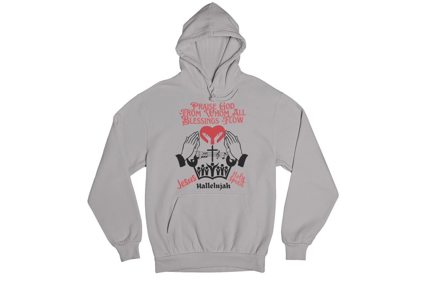 "PRAISE GOD FROM WHOM ALL BLESSING FLOW" CUSTOM DESIGN GRAPHIC