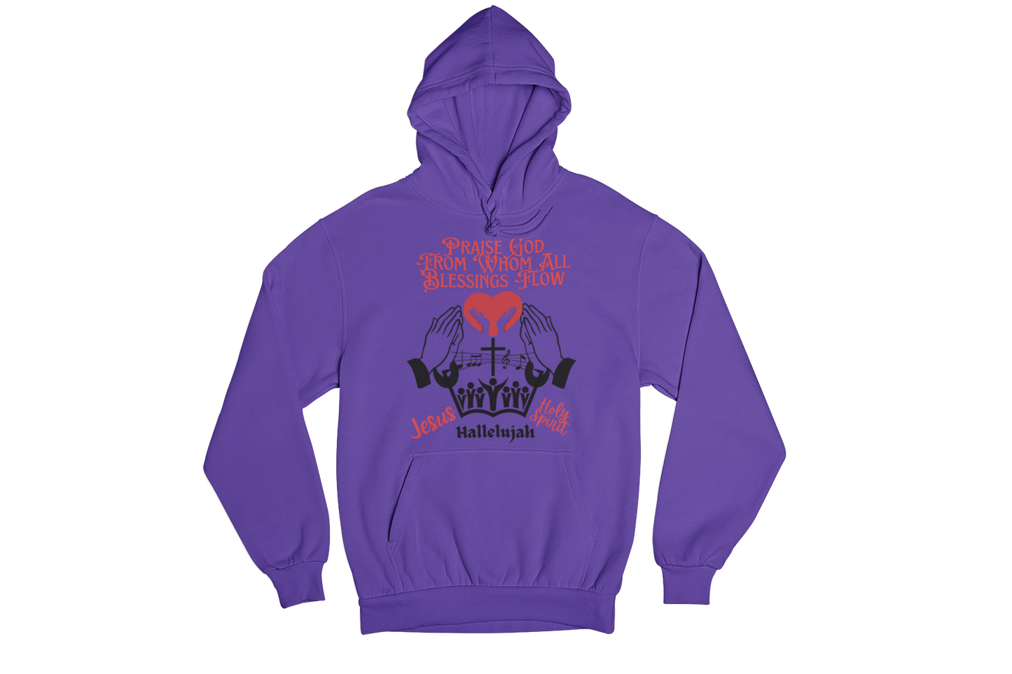 "PRAISE GOD FROM WHOM ALL BLESSING FLOW" CUSTOM DESIGN GRAPHIC