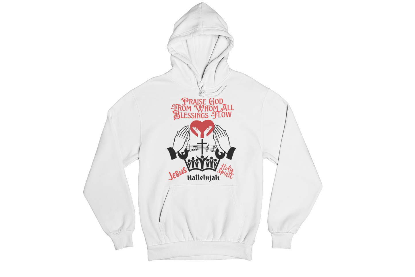 "PRAISE GOD FROM WHOM ALL BLESSING FLOW" CUSTOM DESIGN GRAPHIC