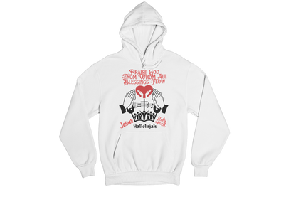 "PRAISE GOD FROM WHOM ALL BLESSING FLOW" CUSTOM DESIGN GRAPHIC