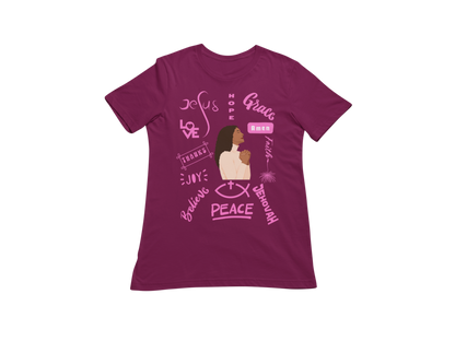 "THE POWER OF A PRAYING WOMAN" CUSTOM SIGNATURE T-SHIRT