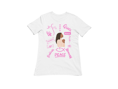 "THE POWER OF A PRAYING WOMAN" CUSTOM SIGNATURE T-SHIRT