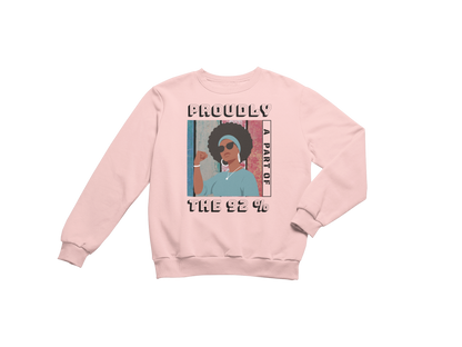 "PROUDLY PART OF THE 92% " CUSTOM SIGNATURE SWEATSHIRT