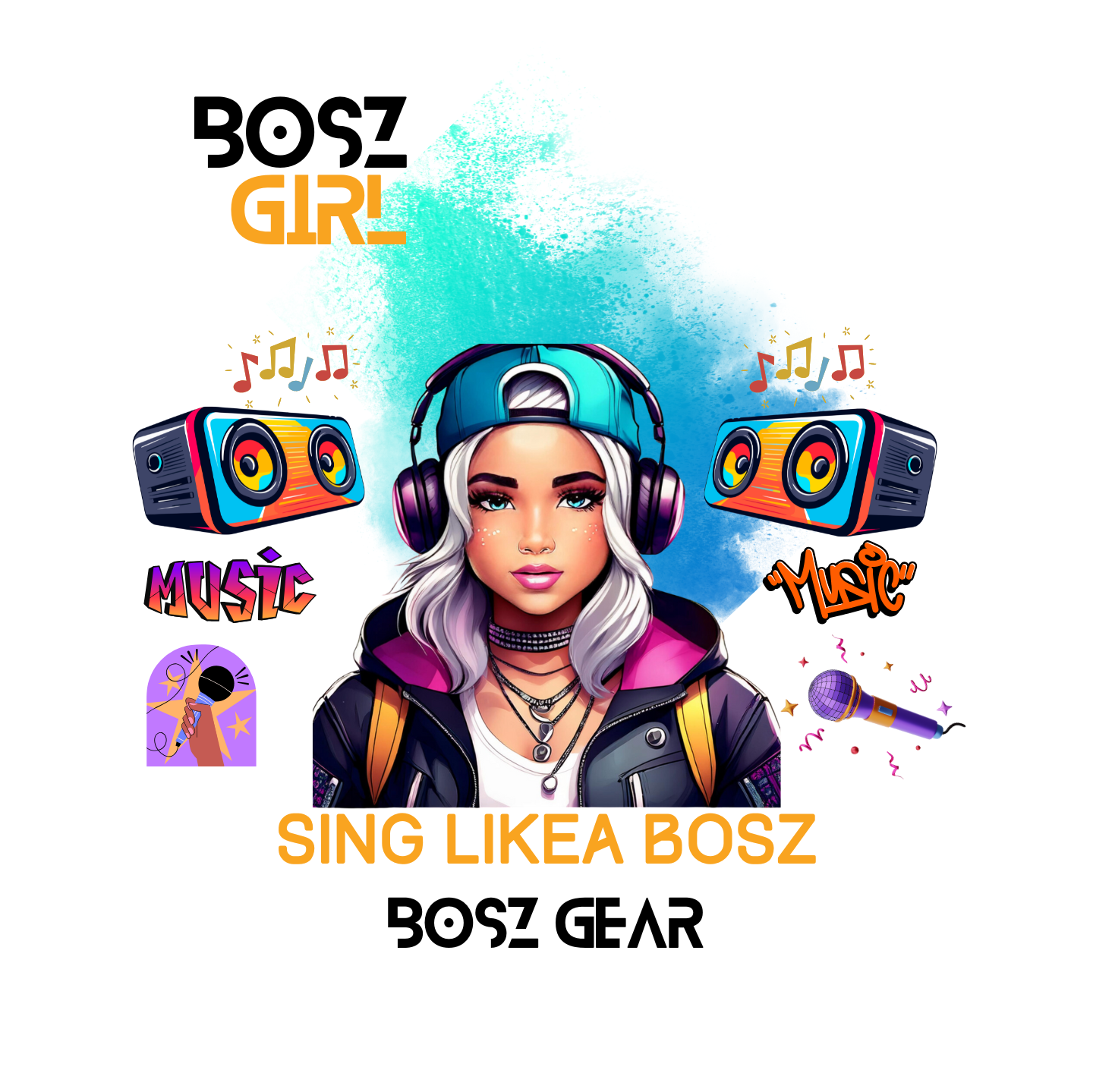 BOSZ GIRL -  SING LIKEA BOSZ