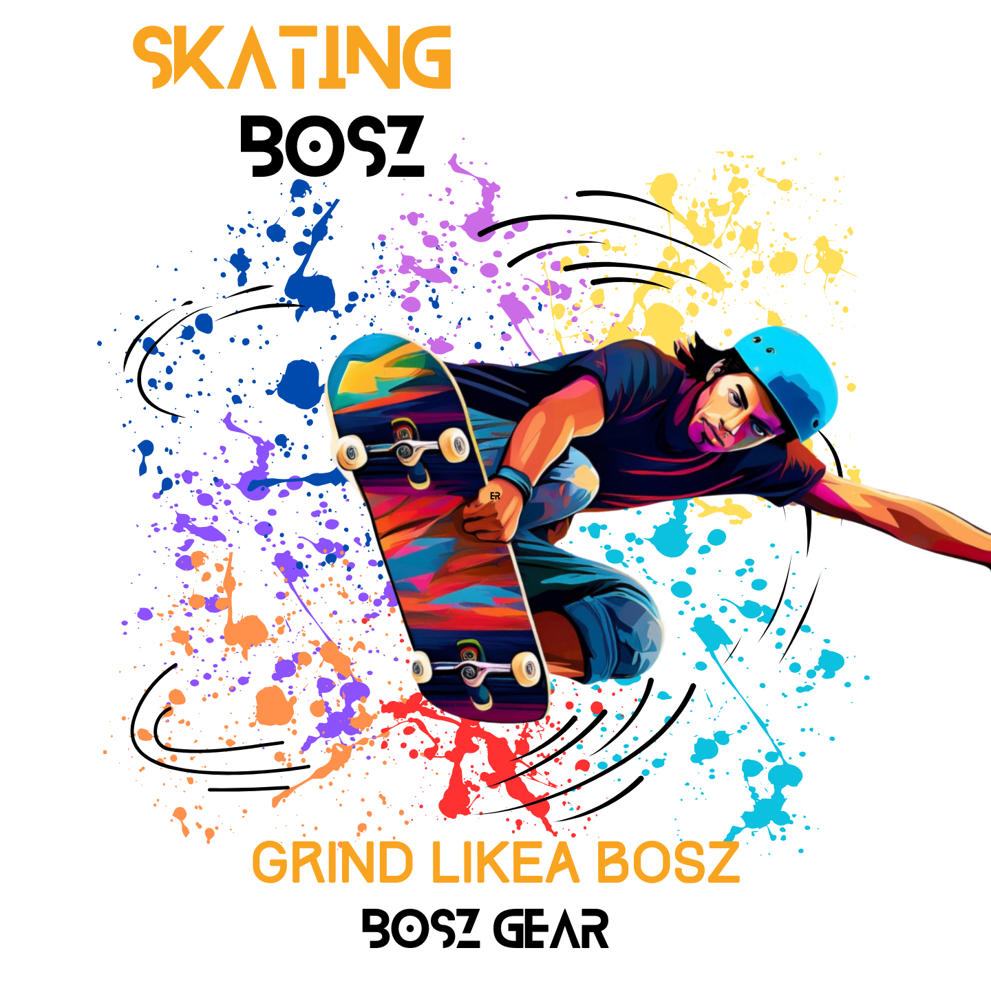 SKATING BOSZ - GRIND LIKEA BOSZ