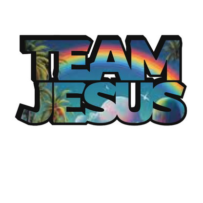 "TEAM JESUS 3D" CUSTOM GRAPHIC DESIGN