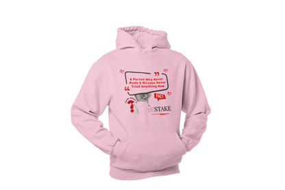 "MISTAKE" SIGNATURE CUSTOM GRAPHIC HOODIE