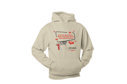 "MISTAKE" SIGNATURE CUSTOM GRAPHIC HOODIE