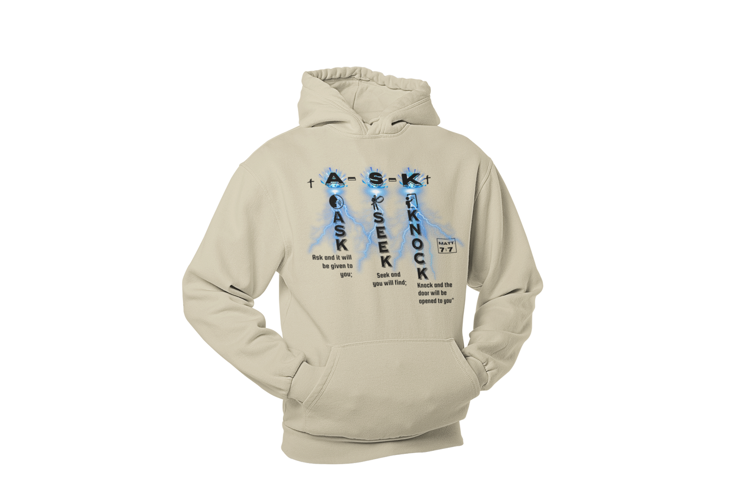 "A. S. K. - MATTHEW 7:7" CUSTOM GRAPHIC