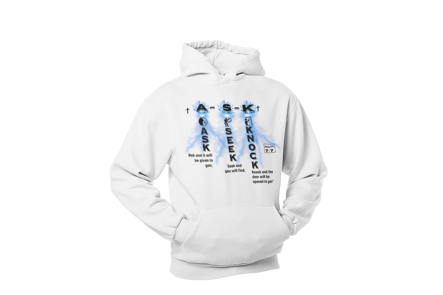 "A. S. K. - MATTHEW 7:7" CUSTOM GRAPHIC