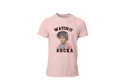 "WATCH IT SUCKA" CUSTOM DESIGN GRAPHIC T-SHIRT
