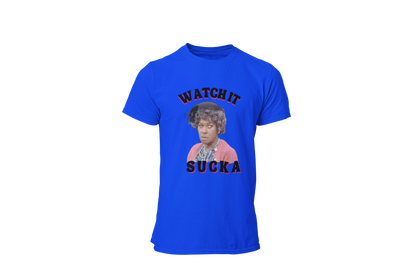 "WATCH IT SUCKA" CUSTOM DESIGN GRAPHIC T-SHIRT