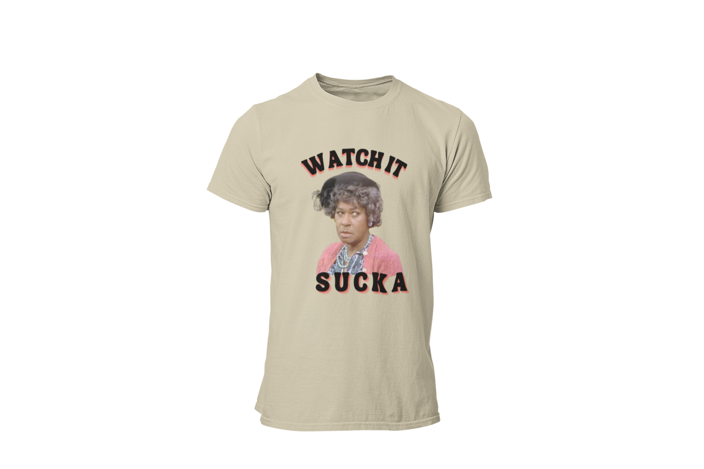 "WATCH IT SUCKA" CUSTOM DESIGN GRAPHIC T-SHIRT