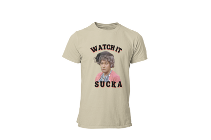 "WATCH IT SUCKA" CUSTOM DESIGN GRAPHIC T-SHIRT