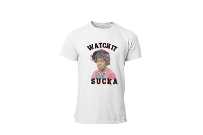 "WATCH IT SUCKA" CUSTOM DESIGN GRAPHIC T-SHIRT