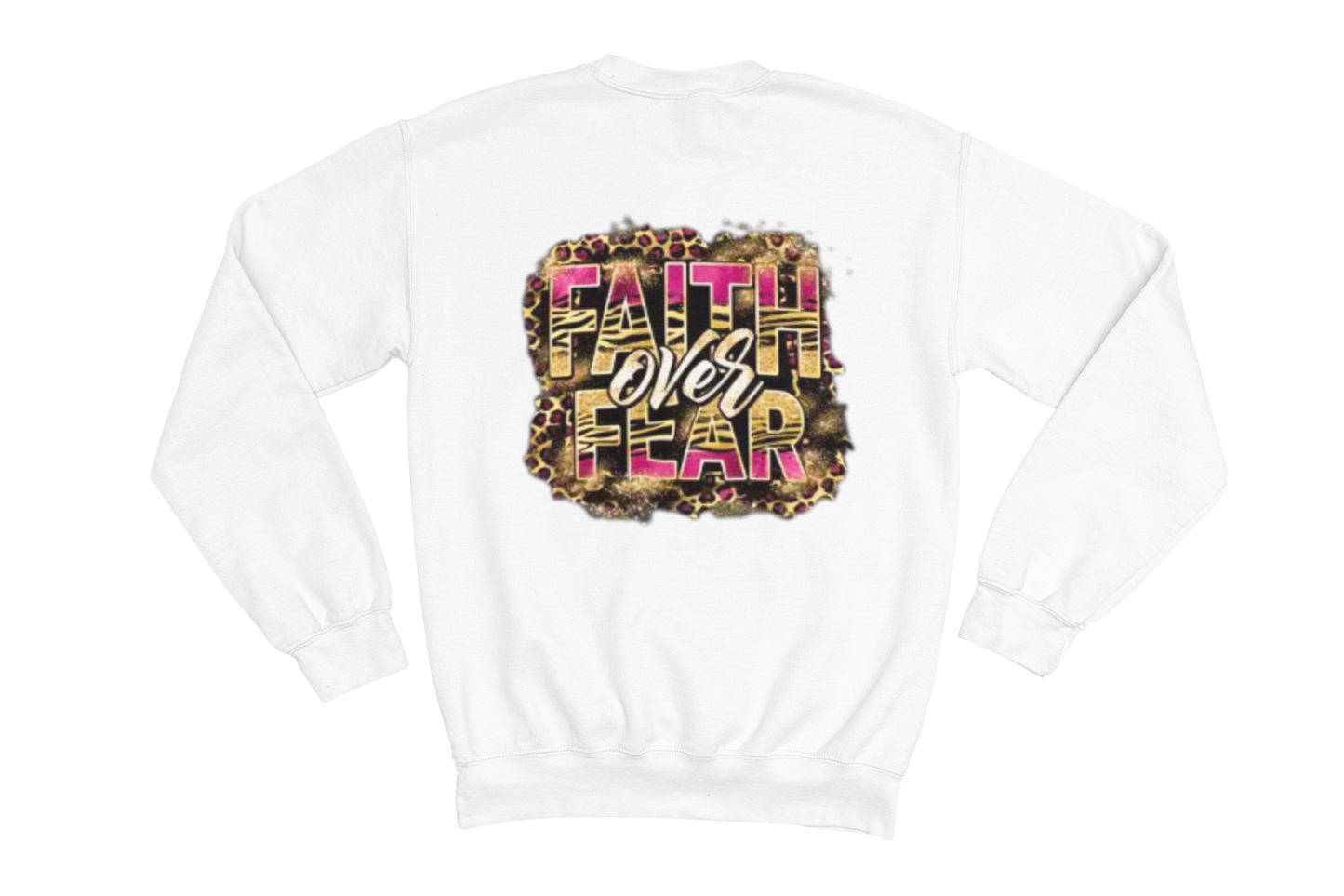 "FAITH OVER FEAR" GRAPHIC PRINT