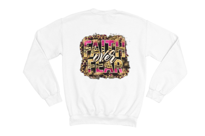 "FAITH OVER FEAR" GRAPHIC PRINT