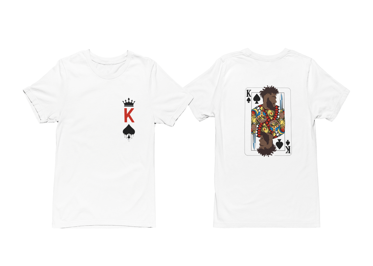 "AFRO-KING OF SPADES" CUSTOM DESIGN