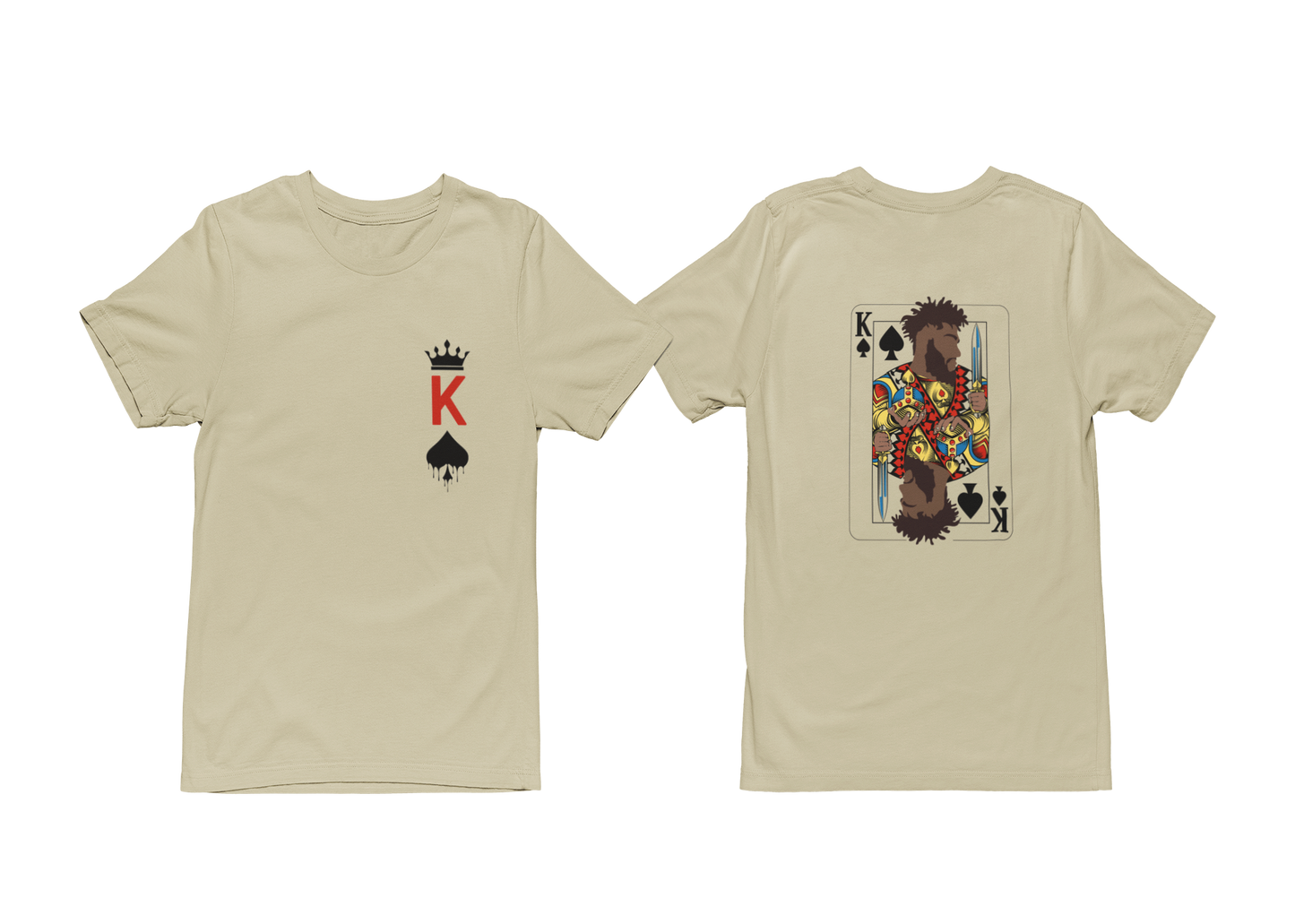 "AFRO-KING OF SPADES" CUSTOM DESIGN